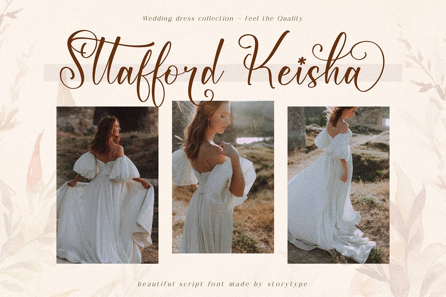 Mellodi Roosthm Font sample