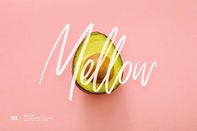 Mellow Brush Script Font sample