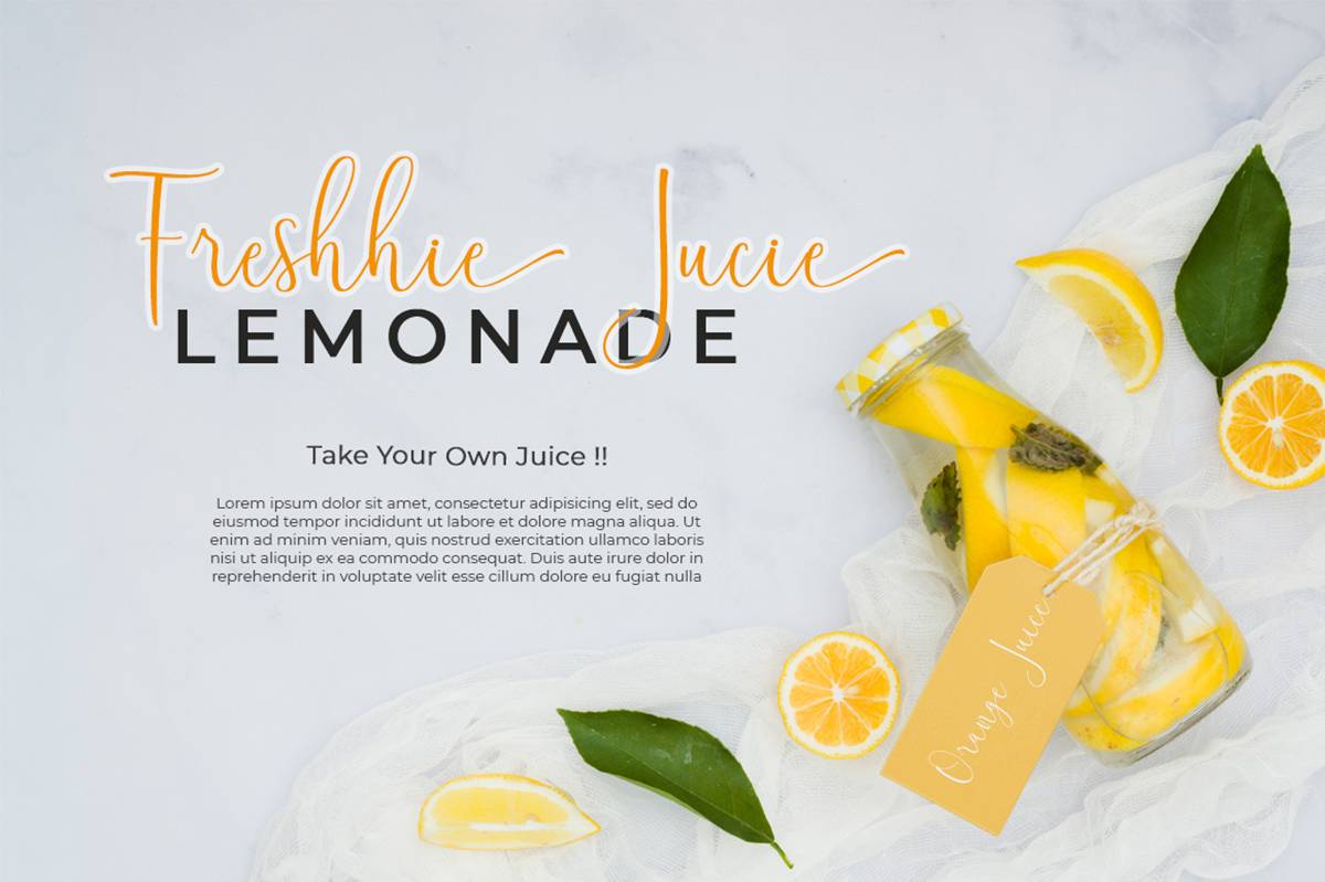 Melodylan Script Font sample
