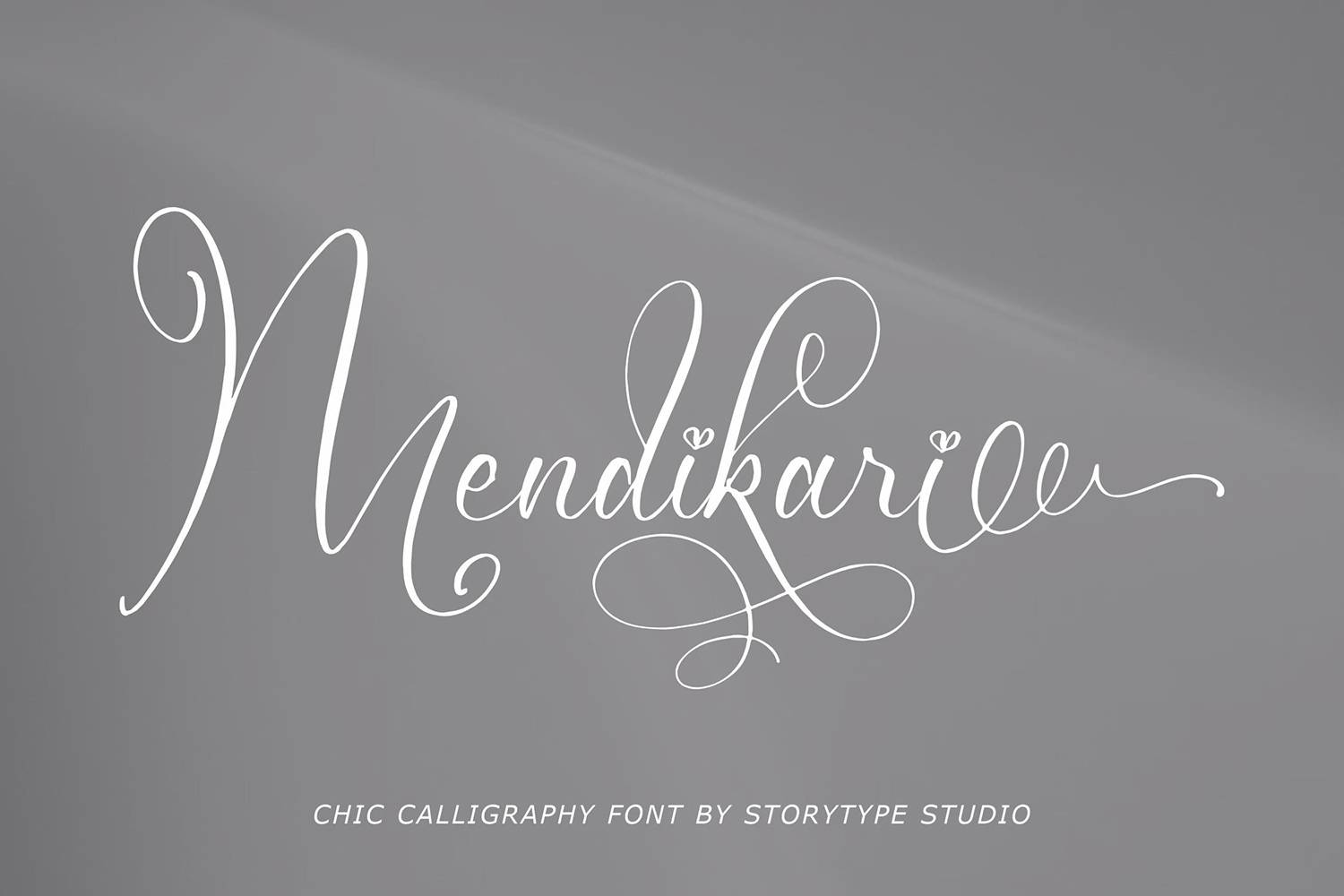 Mendikari Font sample