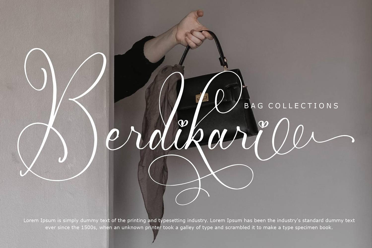 Mendikari Font sample