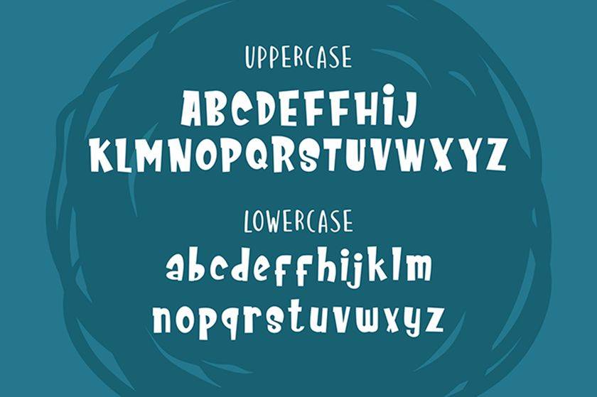 Meowza Font sample