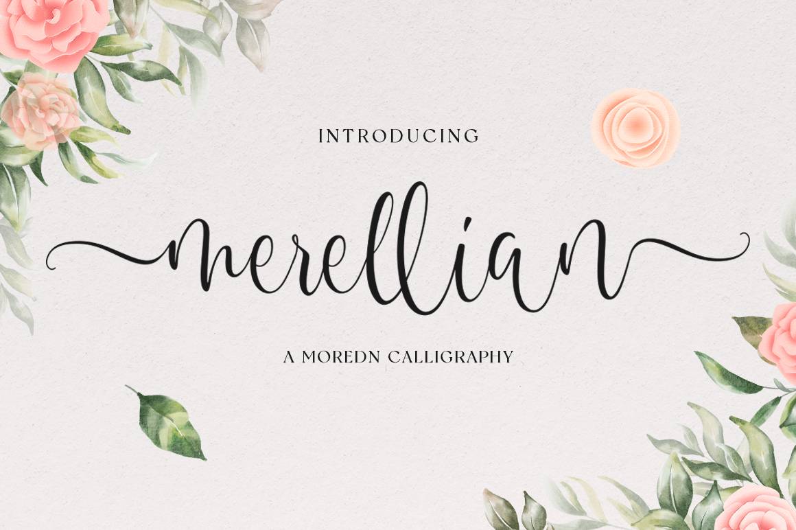 Merellian Font sample