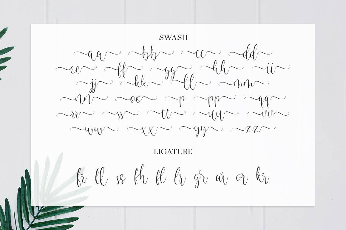 Merellian Font sample