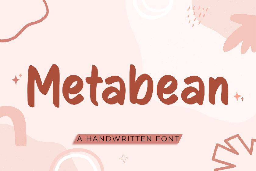 Metabean Font sample