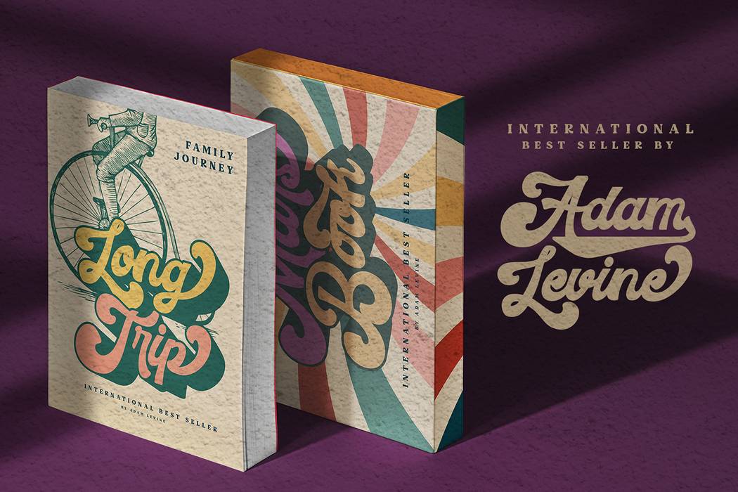 Metroni Font sample