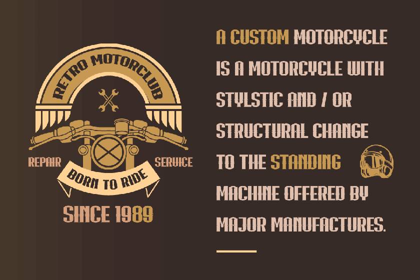 Metub Font sample
