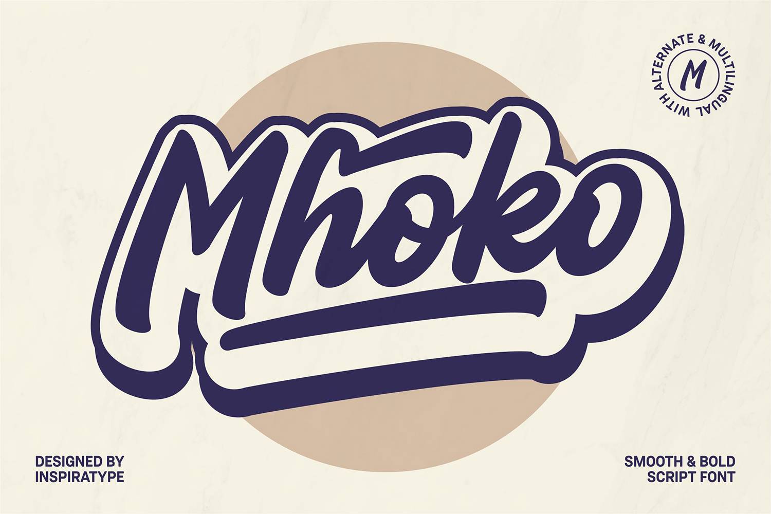 Mhoko Font sample