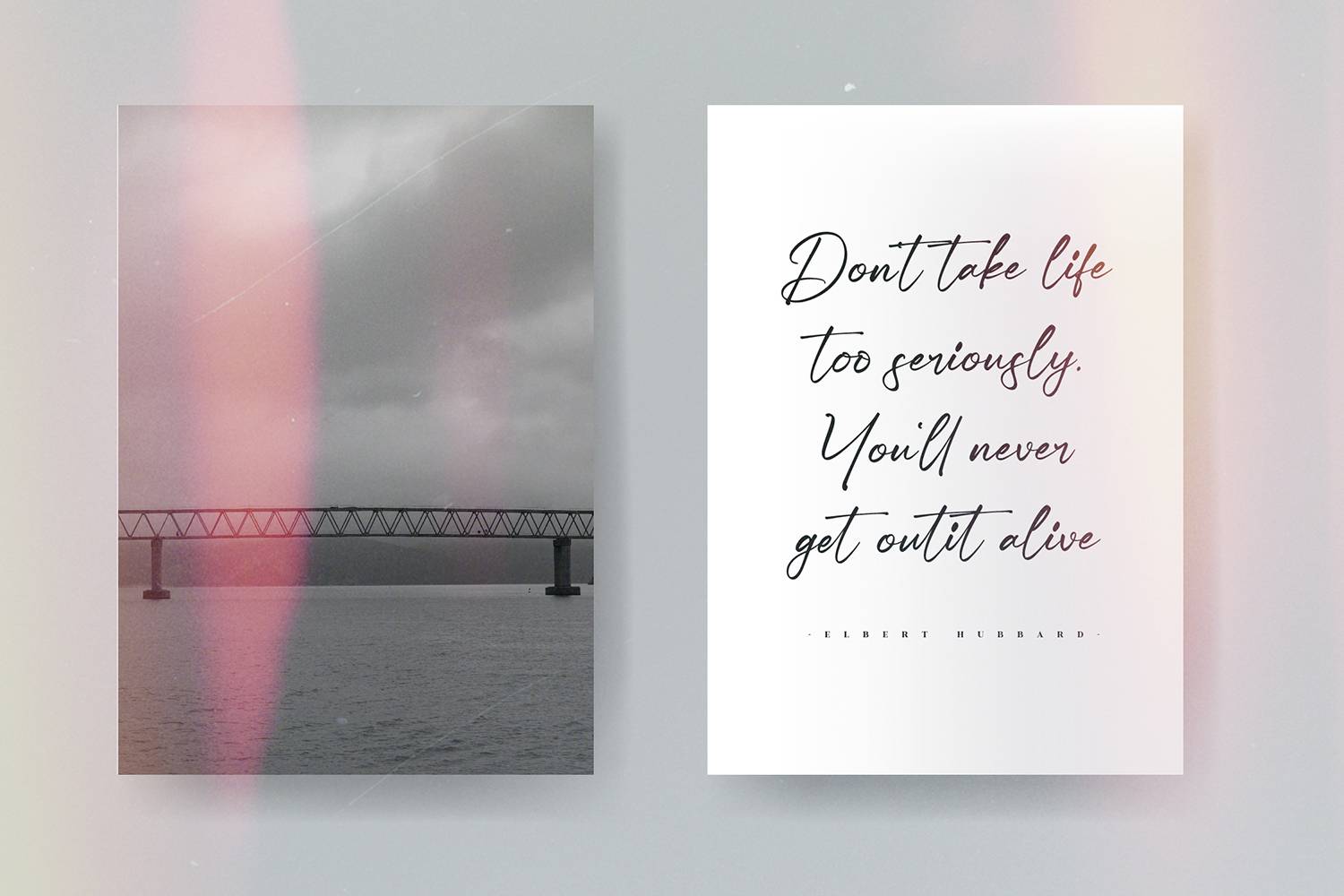 Michael Dullack Font sample