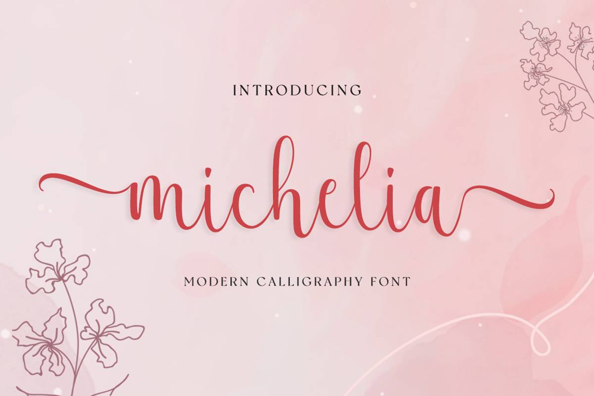 Michelia Font sample