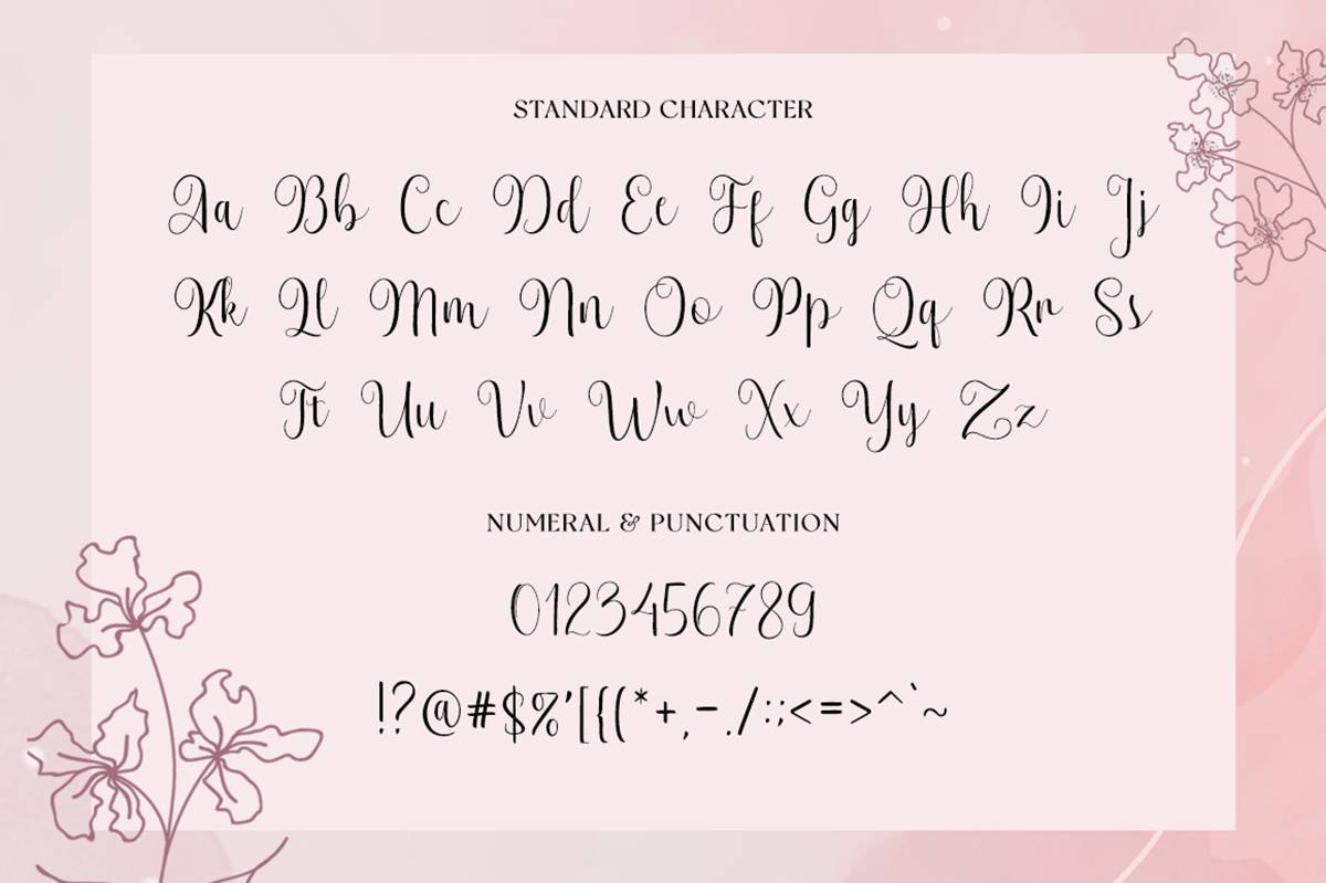 Michelia Font sample