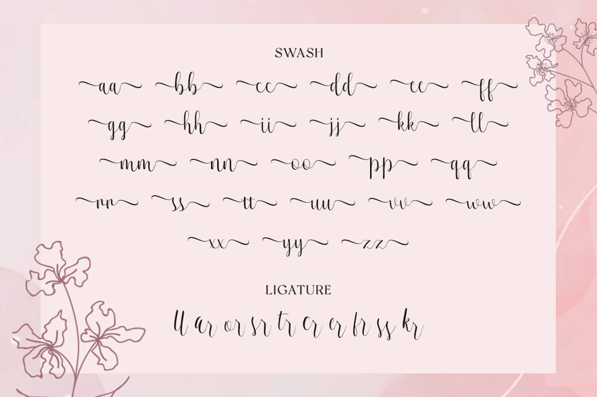 Michelia Font sample