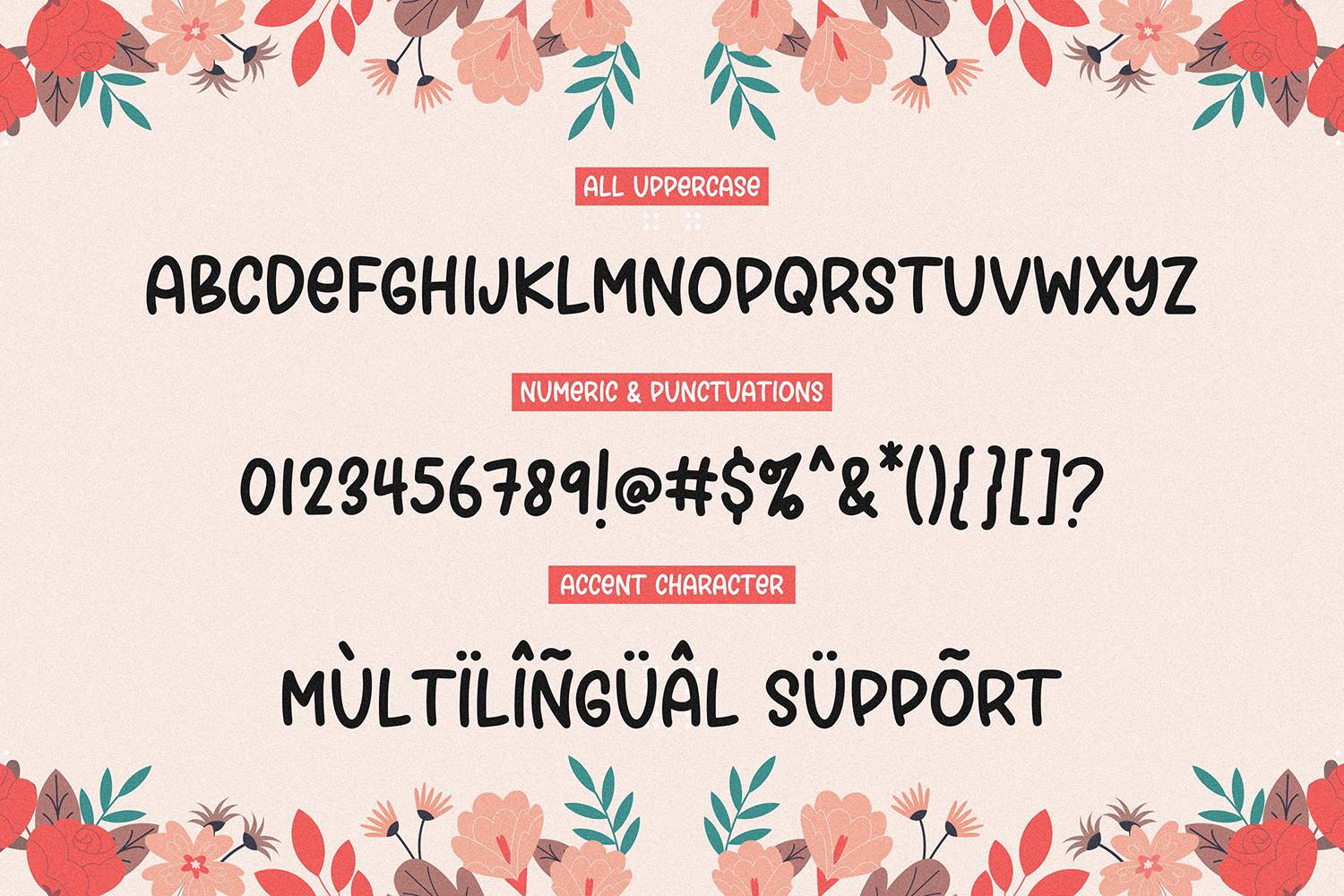Midlaner Font sample