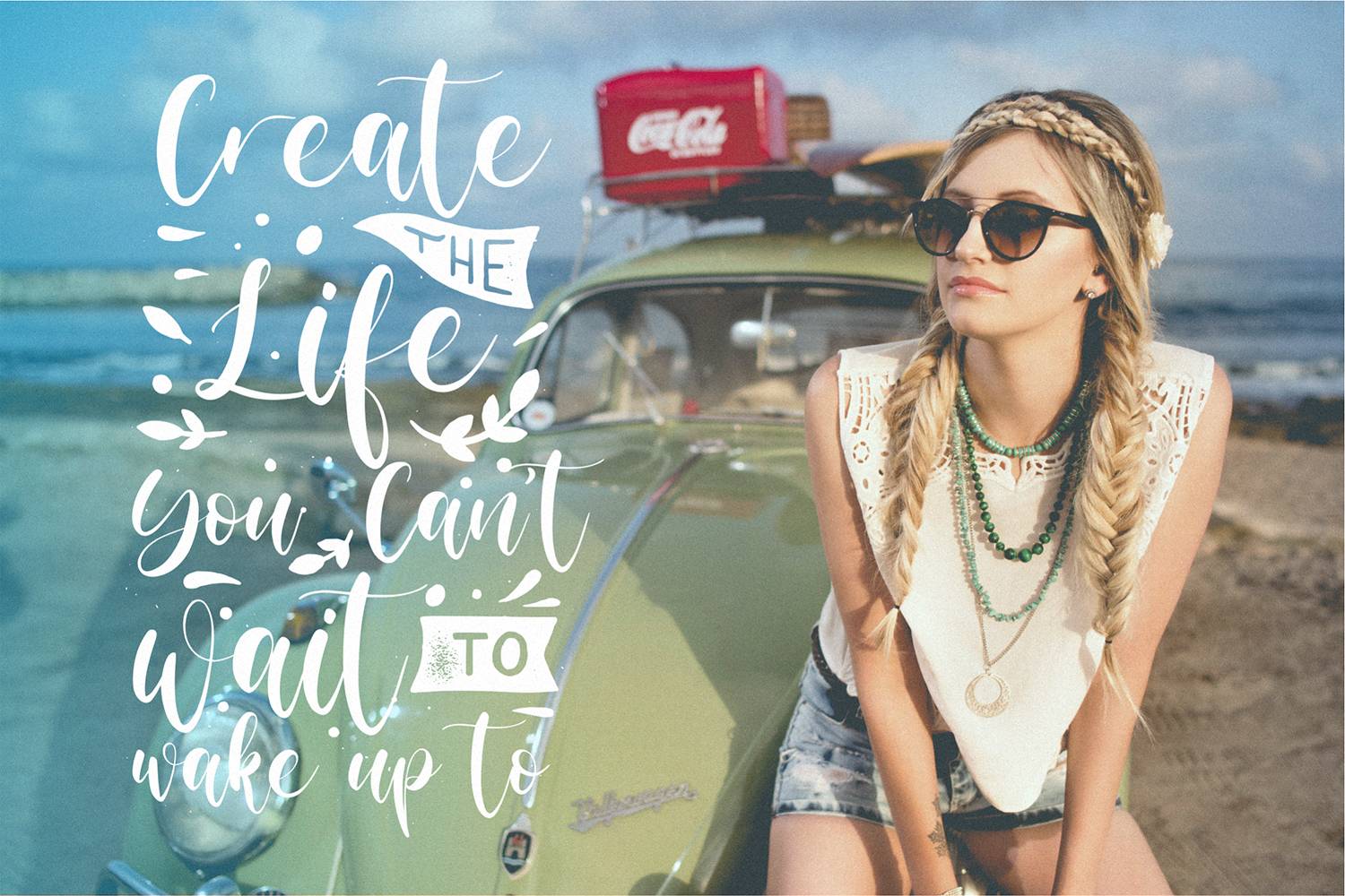 Midmountte Font sample