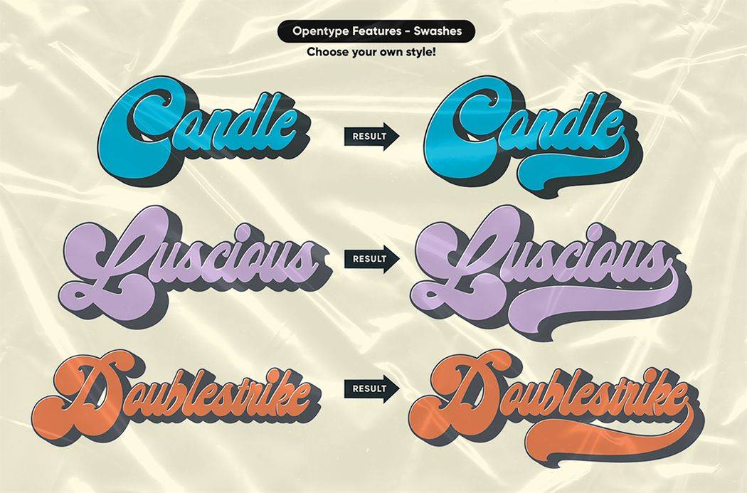 Midway Font sample
