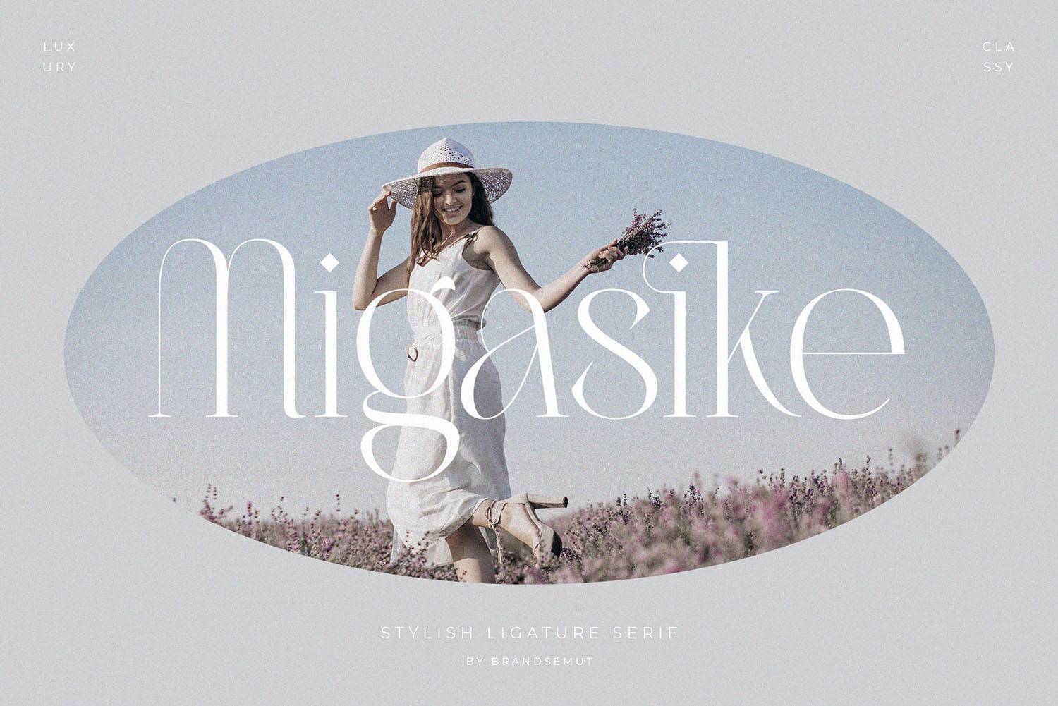 Migasike Font sample