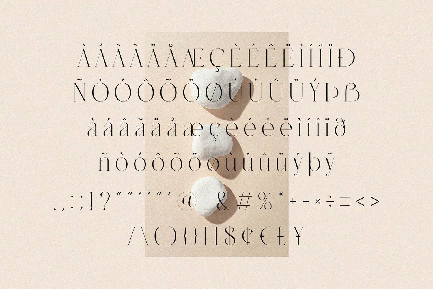 Migasike Font sample