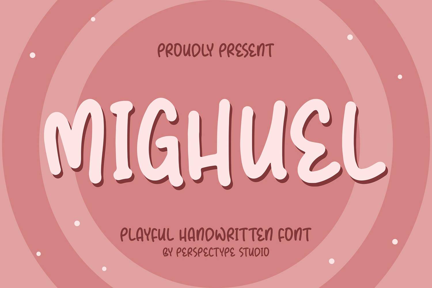 Mighuel Font sample