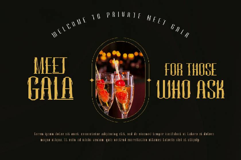 Mihbur Font sample