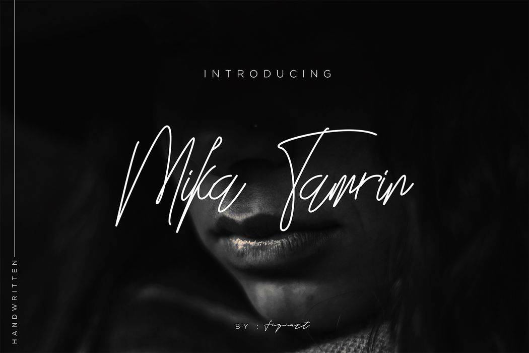Mika Tamrin Font sample