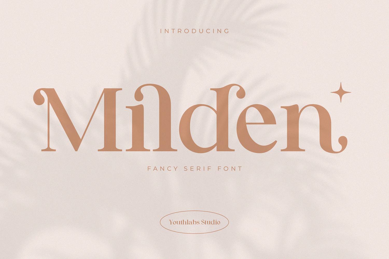 Milden Font sample