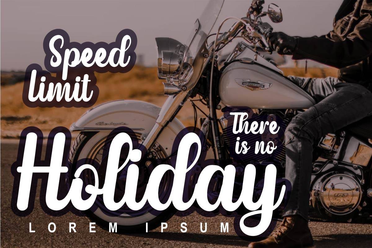 Mildest Font sample