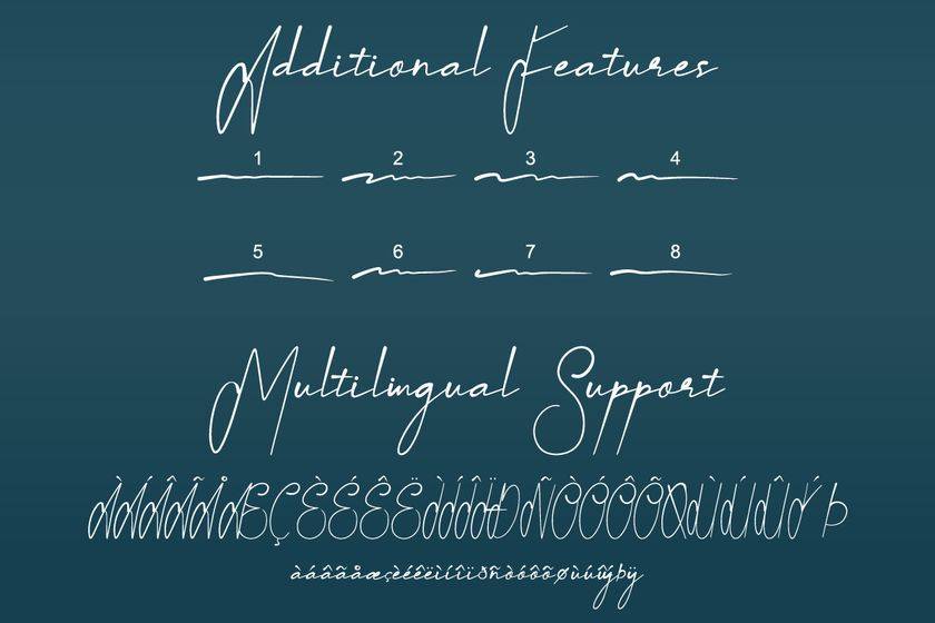 Milionaria Font sample