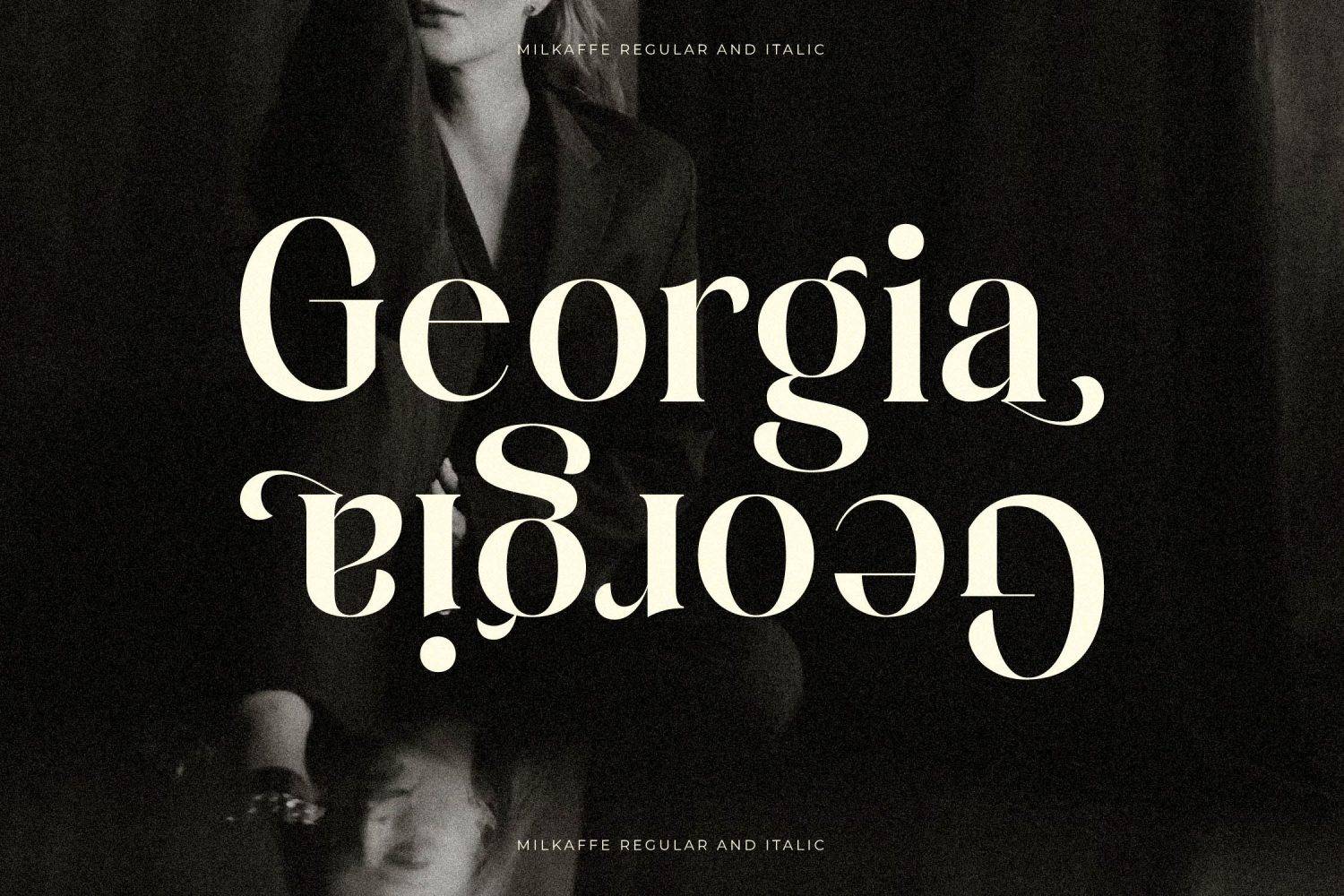 Milkalte Font sample