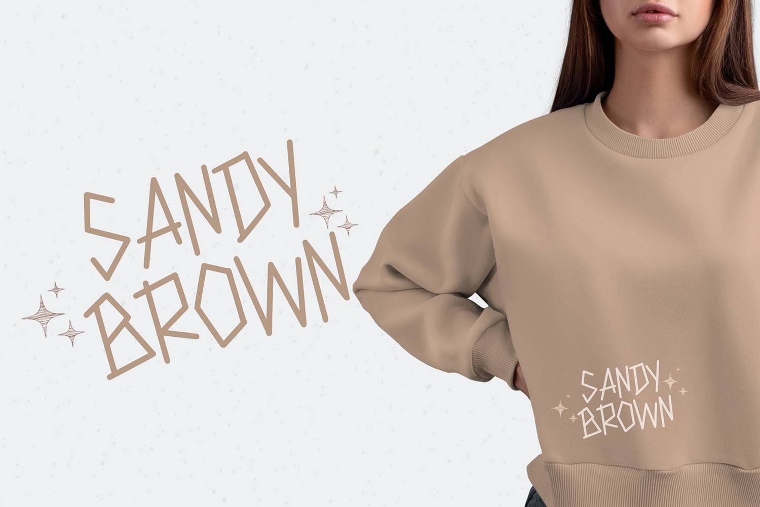 Milky Line Font sample