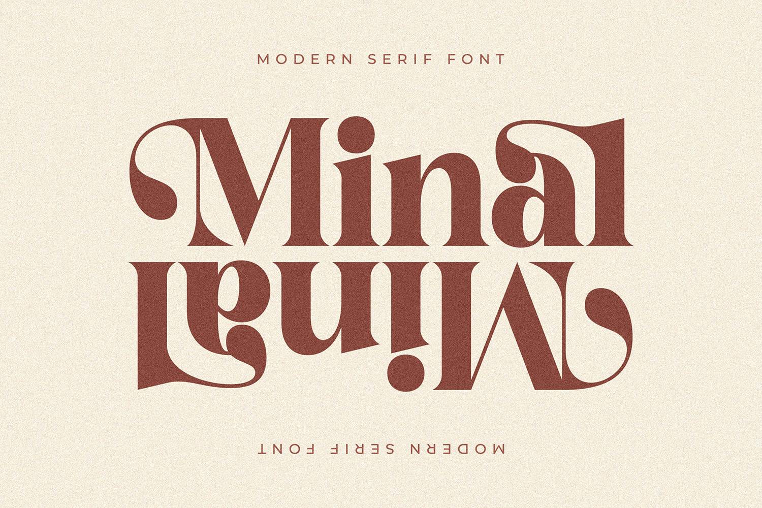 Minal Font sample
