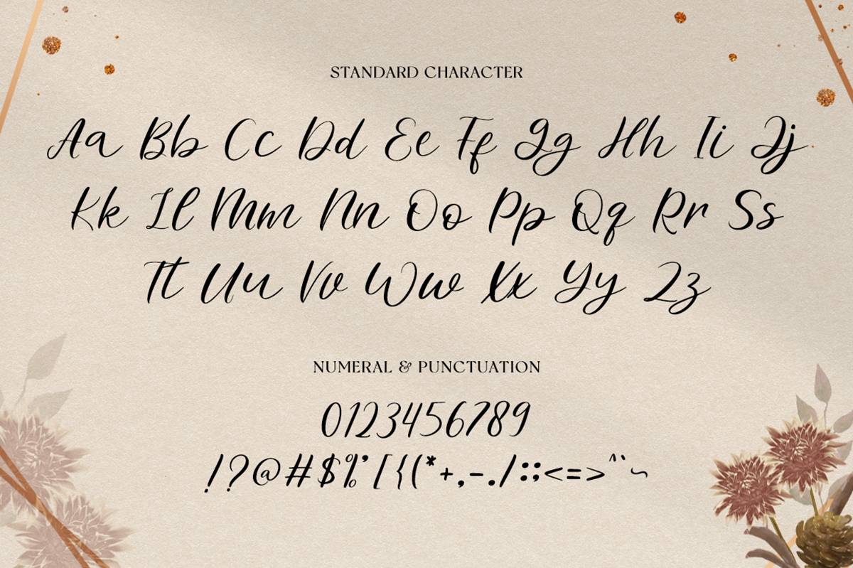 Minettone Font sample