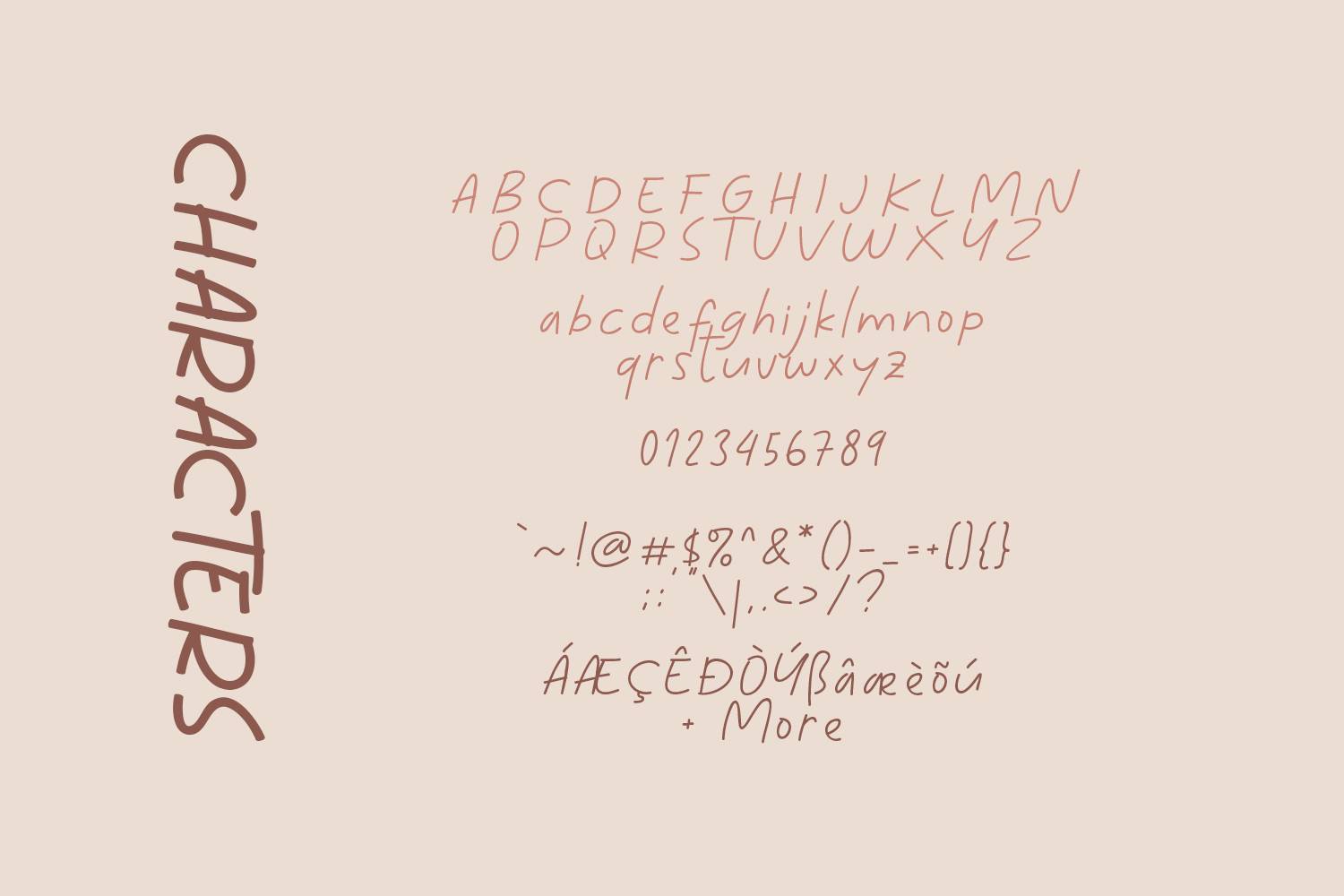 Mini Story Font sample
