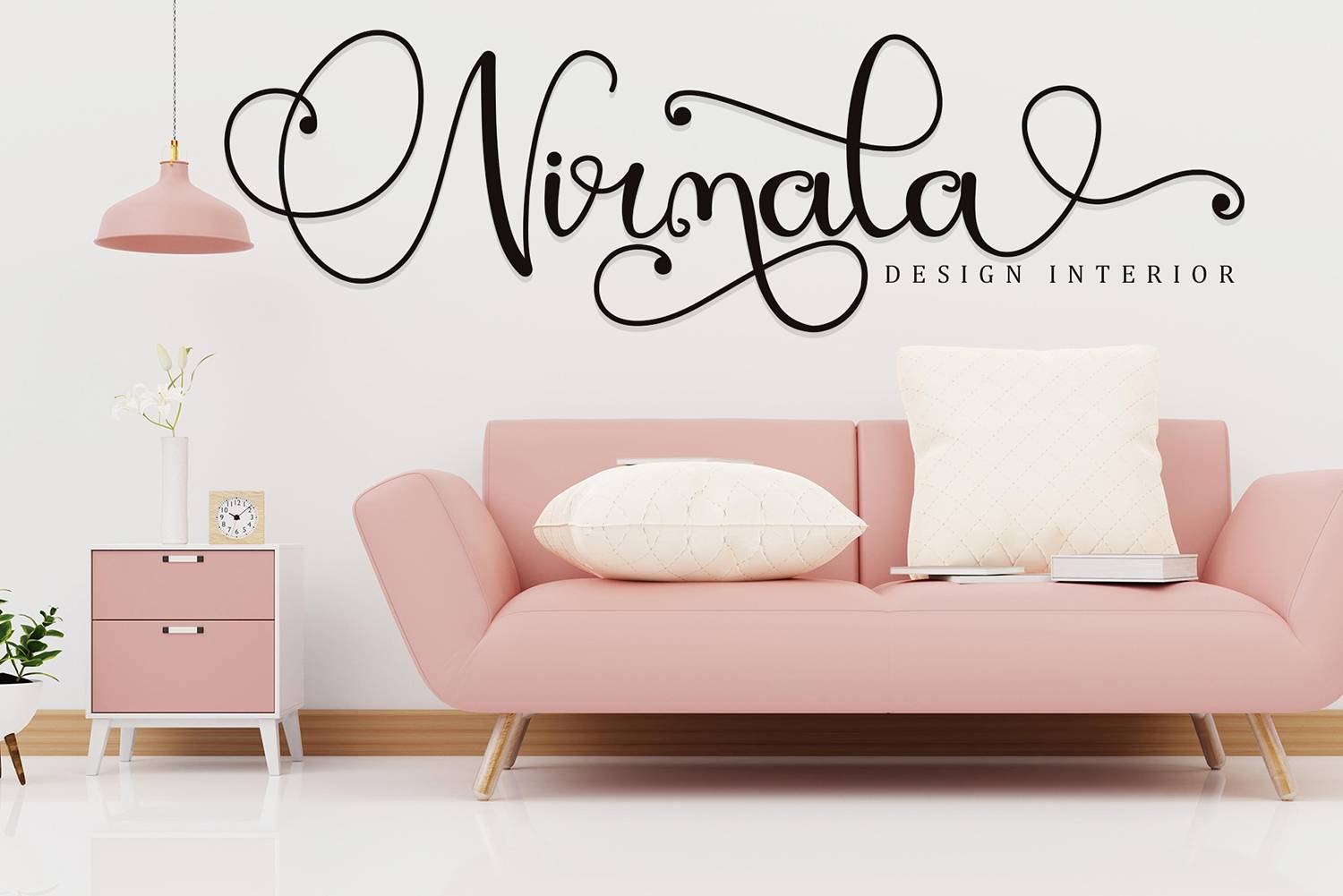 Mirandany Font sample
