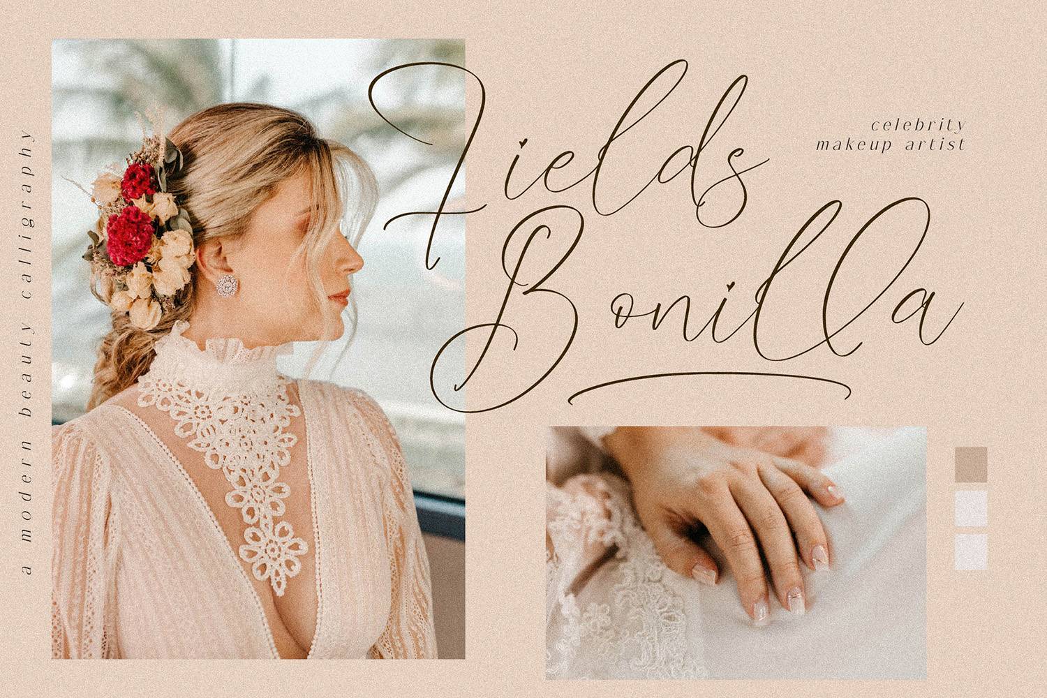 Misbotty Font sample