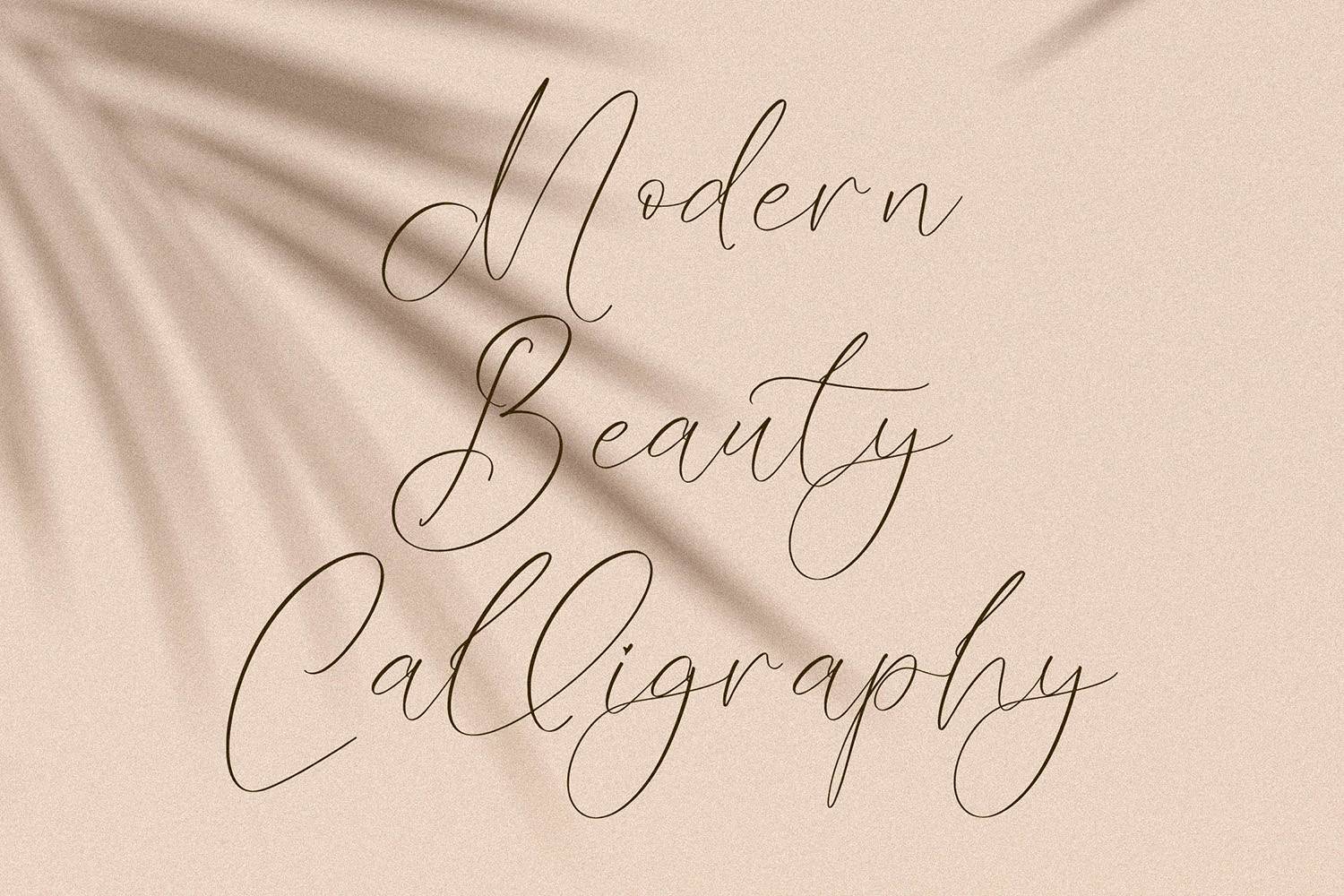 Misbotty Font sample