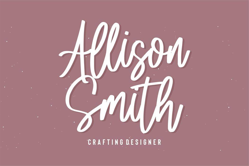 Mistigralley Font sample