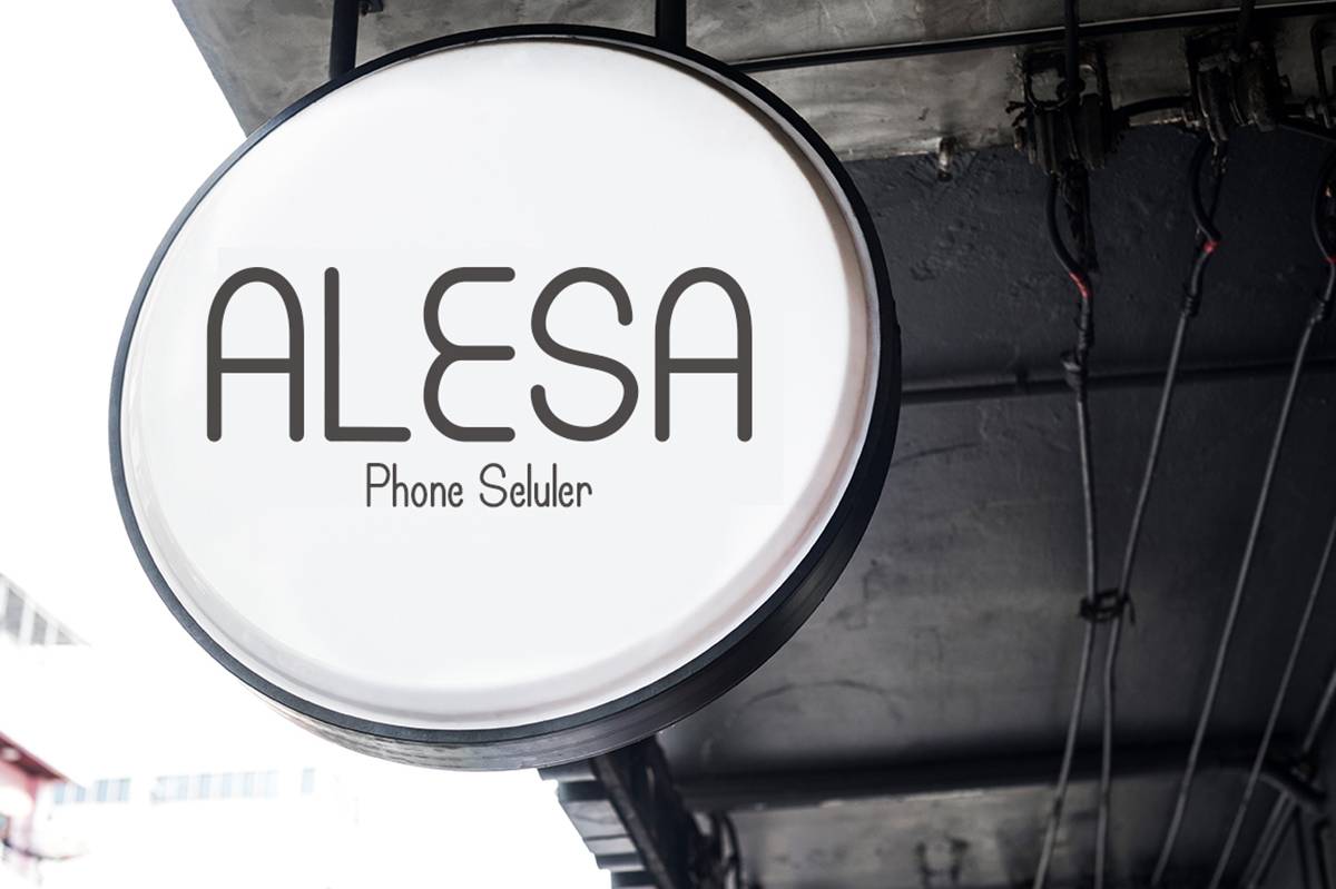 Mixena Font sample