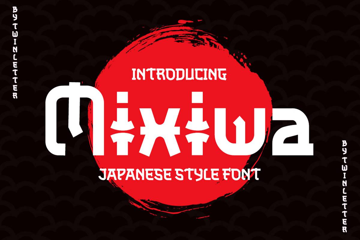 Mixiwa Font sample