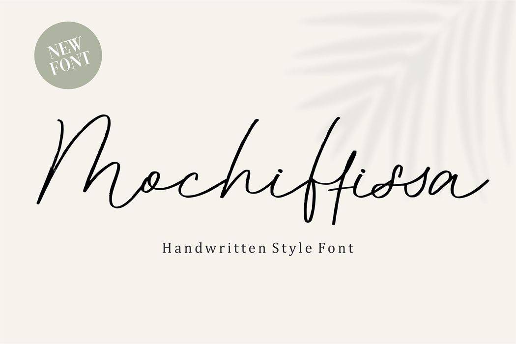 Mochiffissa Font sample