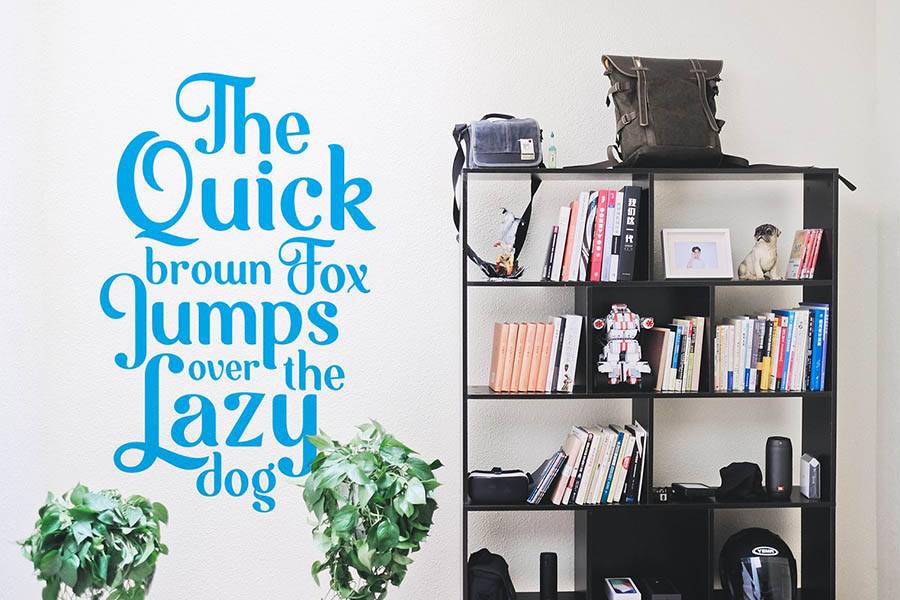 Mofita Display Font Demo sample