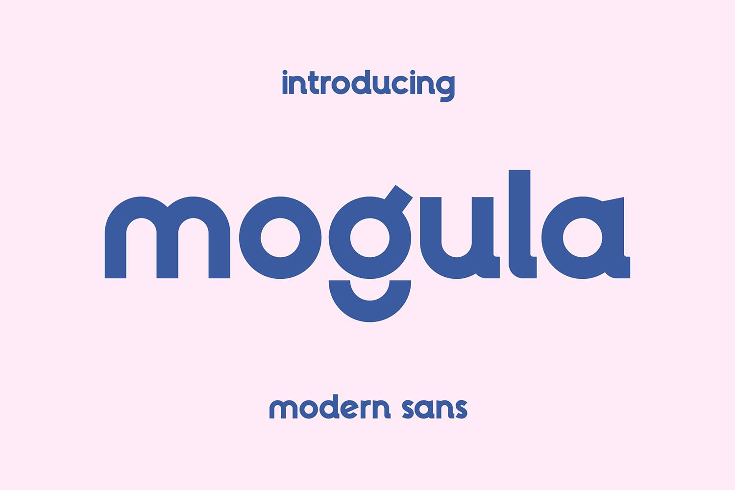 Mogula Font sample