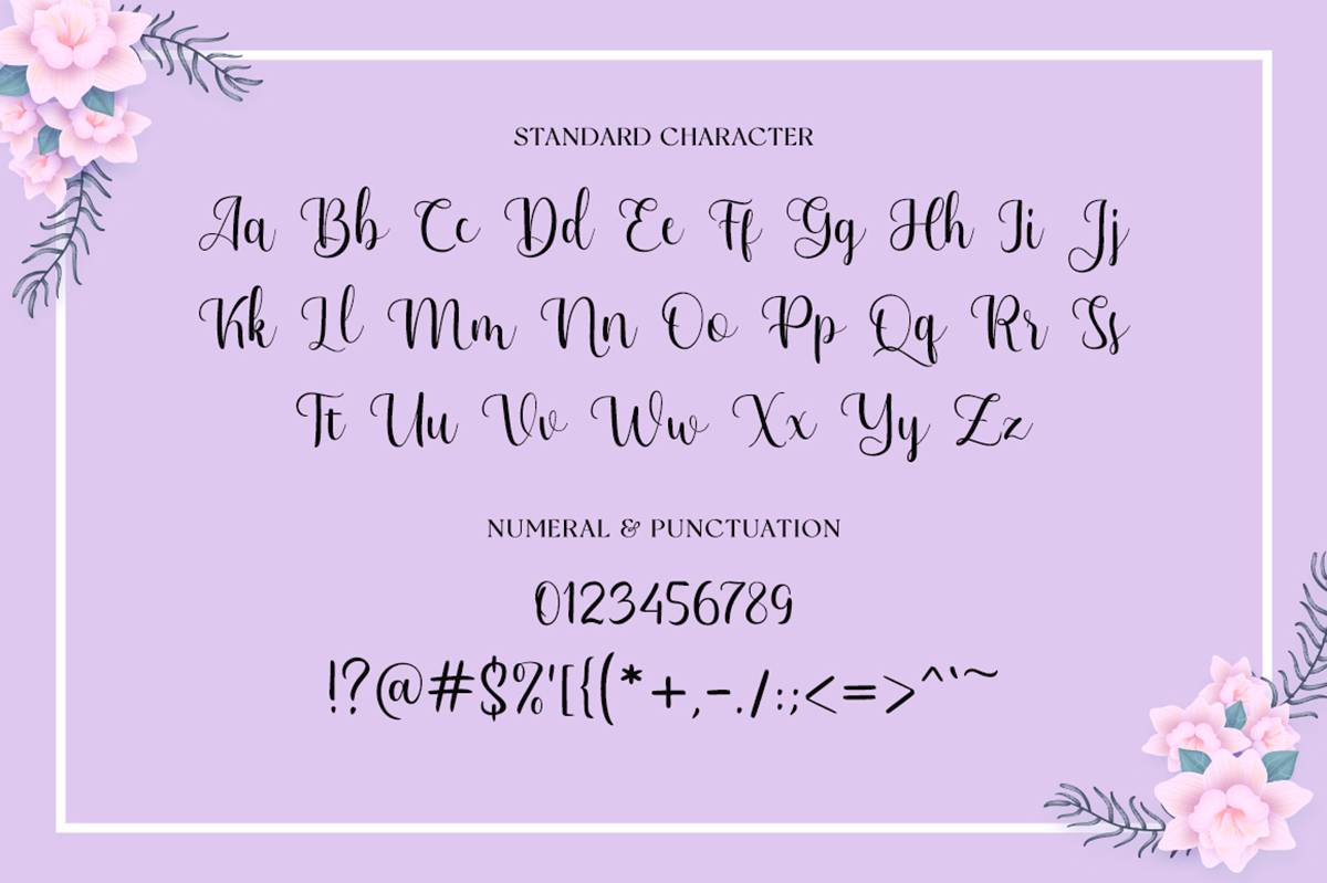 Molynesa Font sample