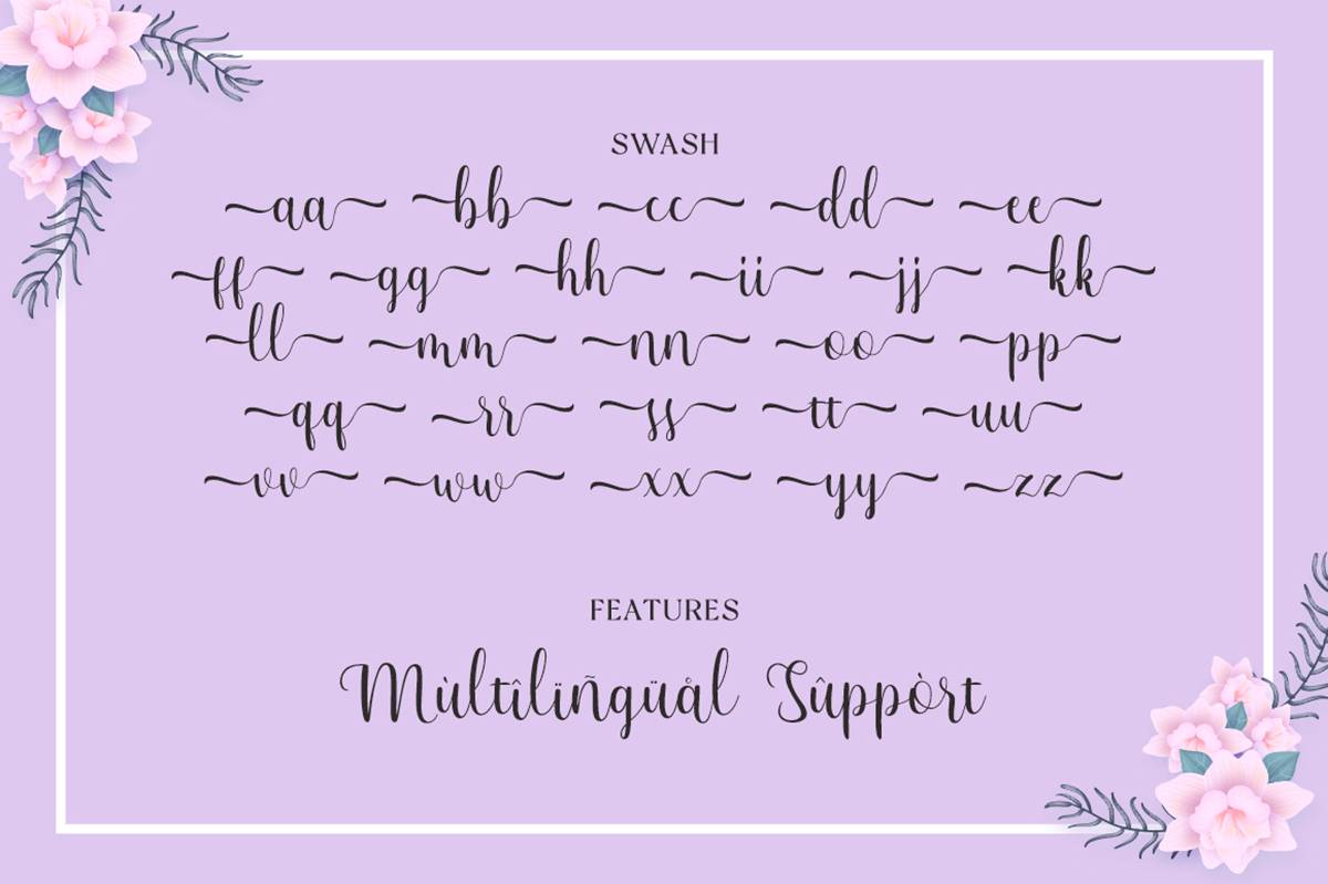 Molynesa Font sample