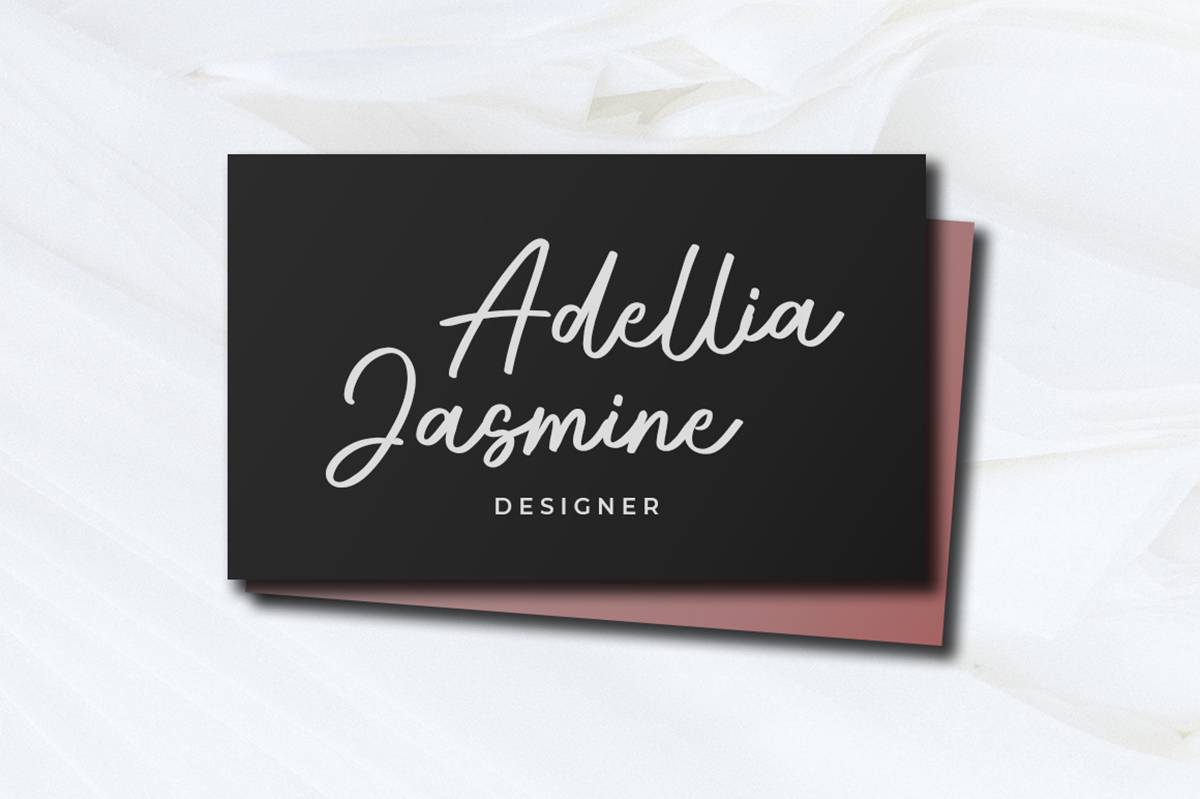 Monalisa Font sample