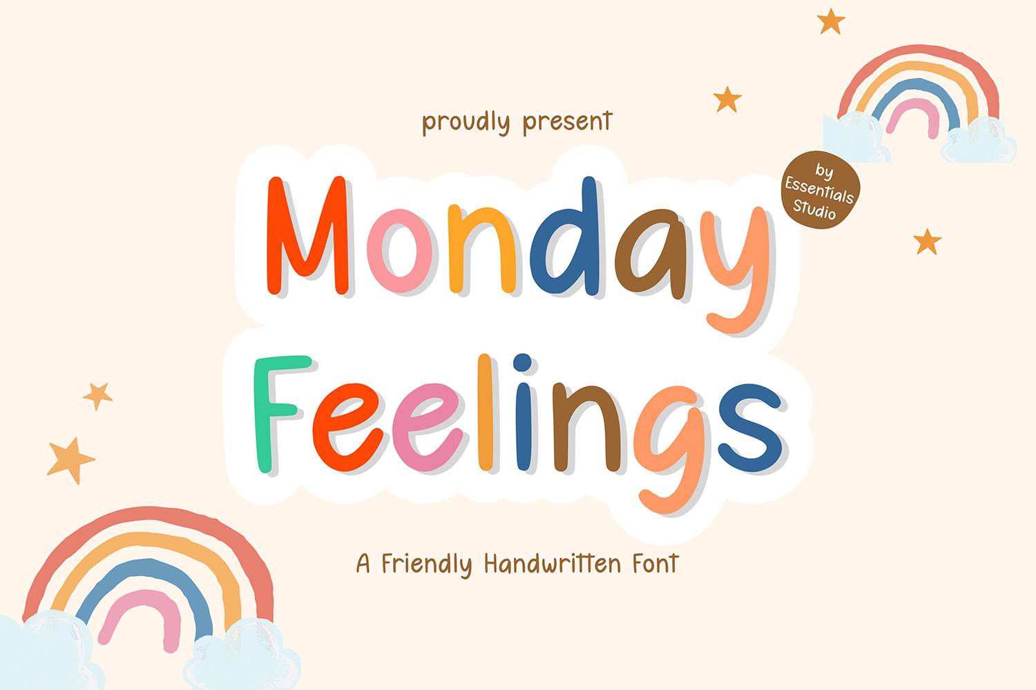 Monday Feelings Font sample
