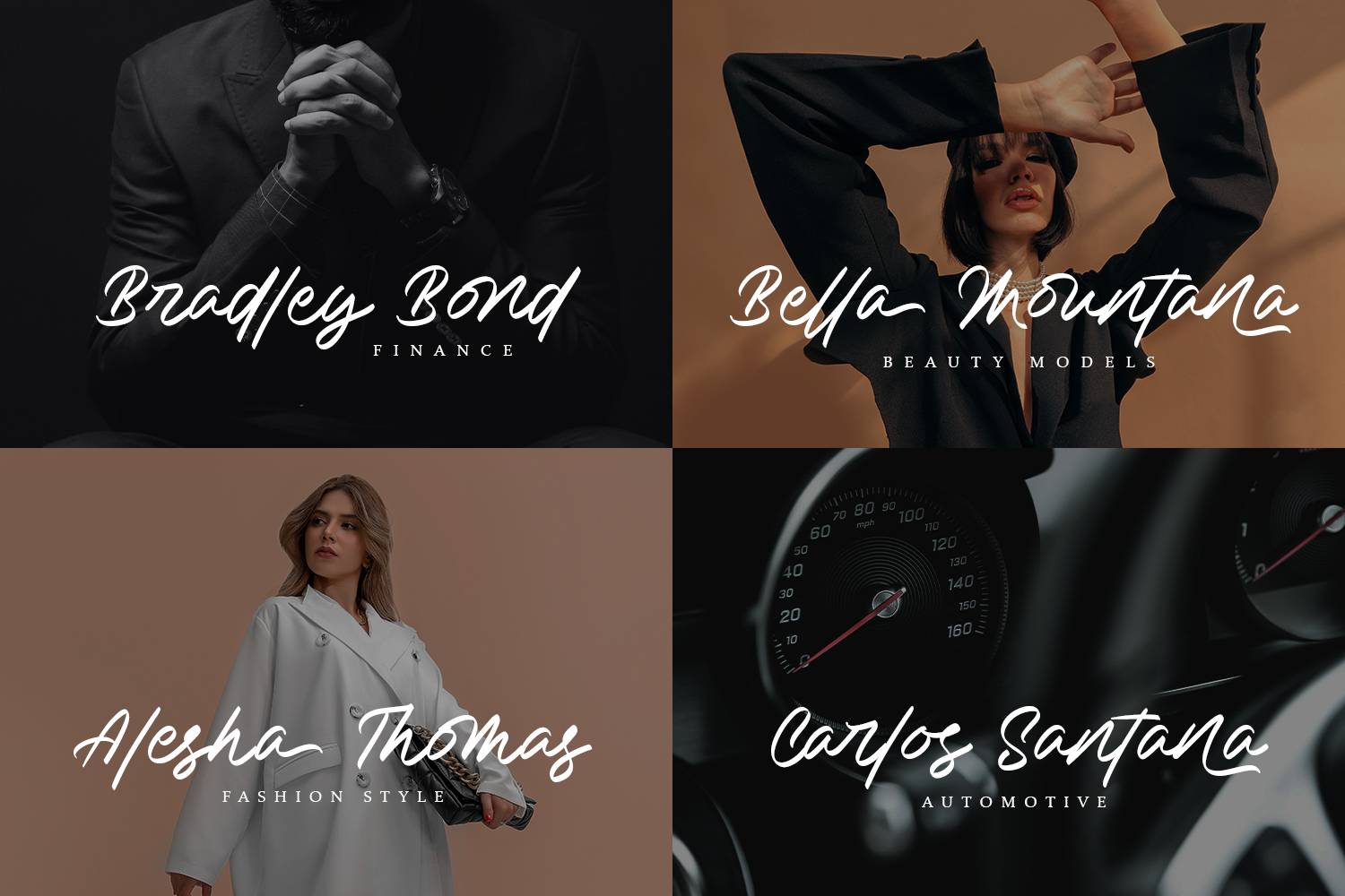Monday Vibes Font sample