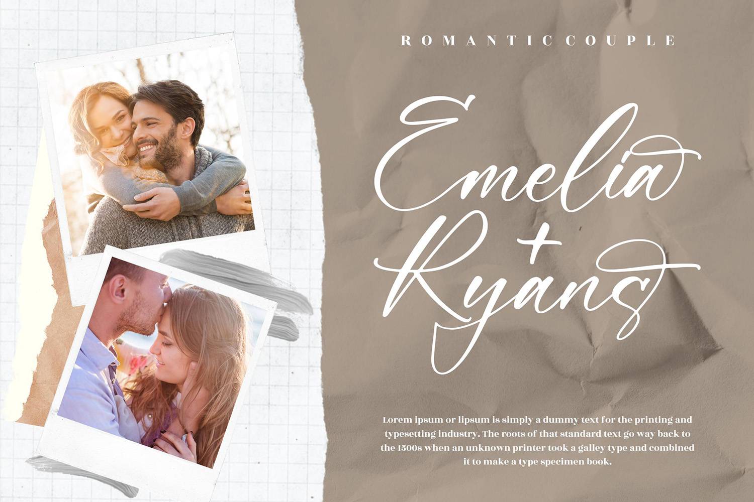 Mondisa Cantica Font sample