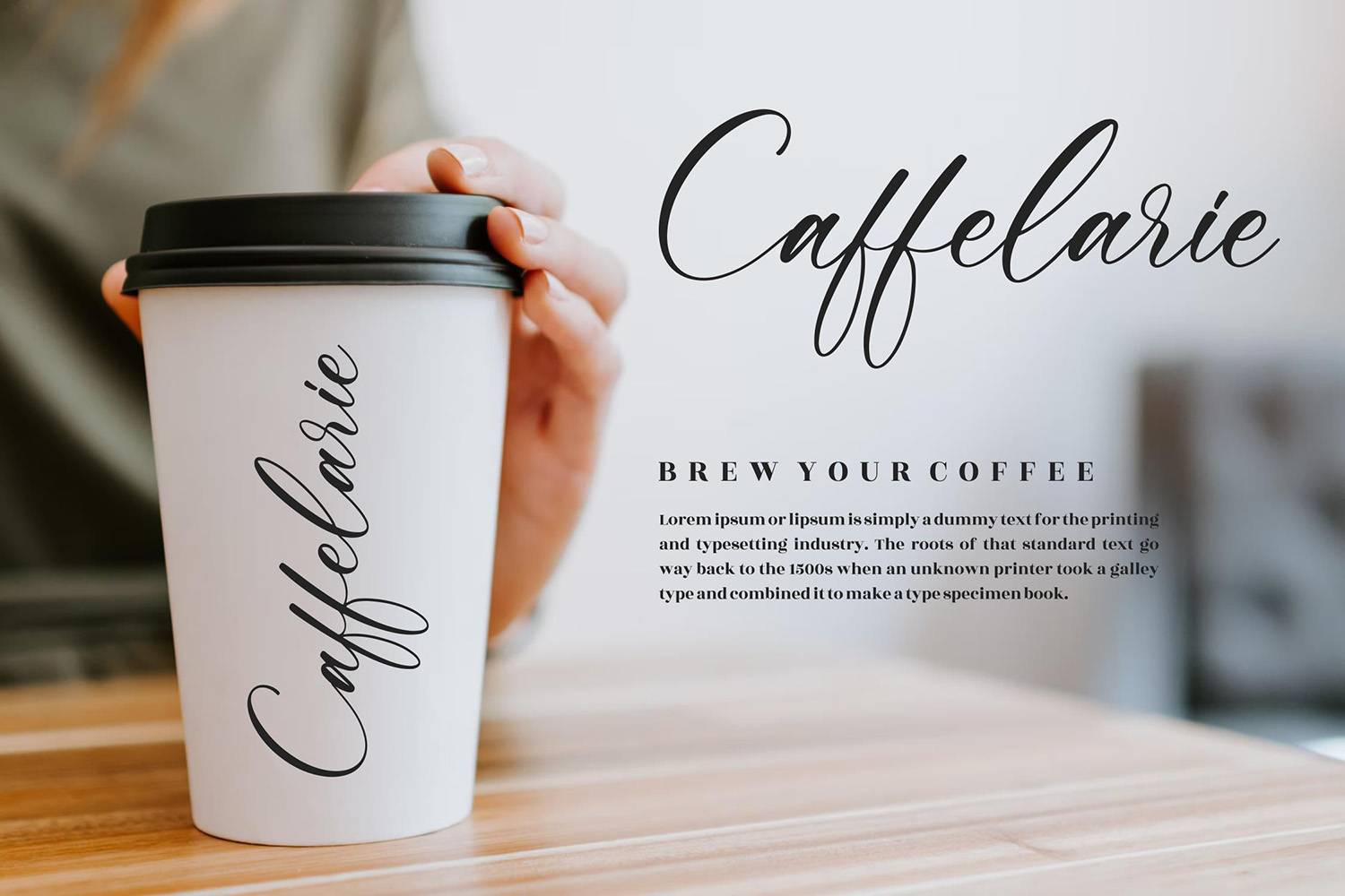 Mondisa Cantica Font sample