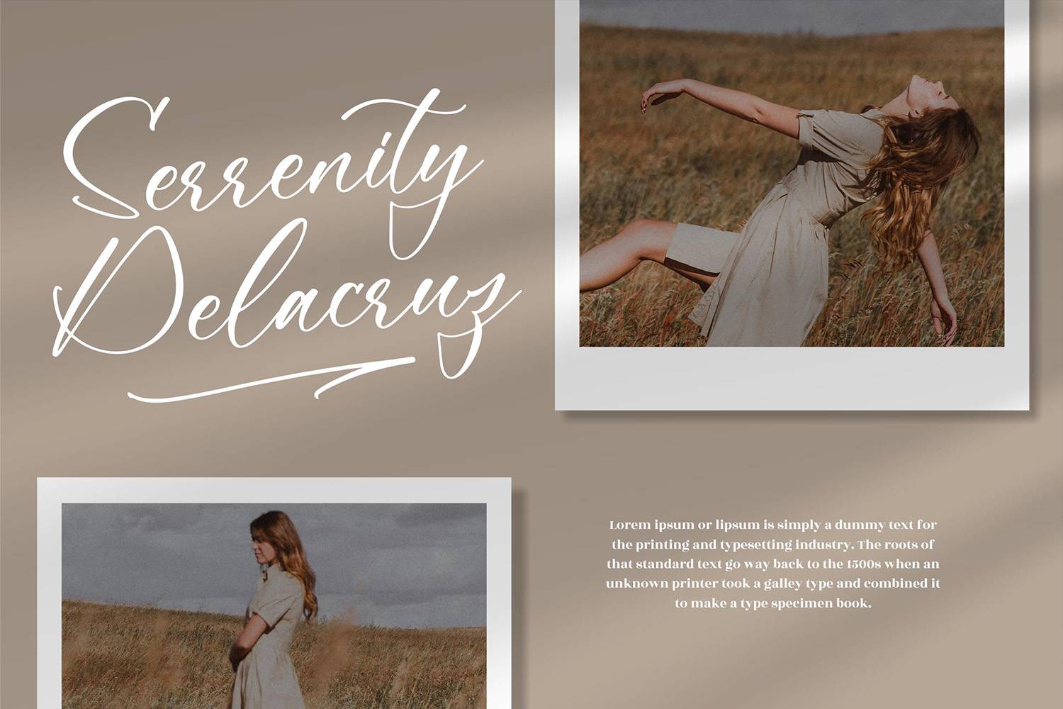 Mondisa Cantica Font sample
