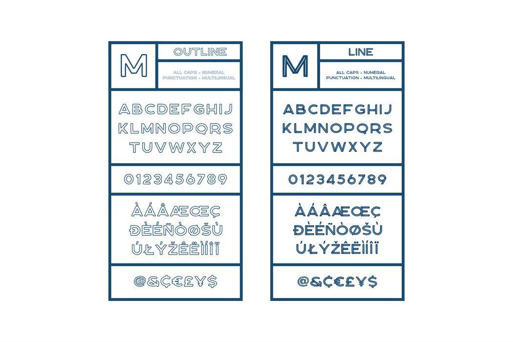 Mondresh Font sample